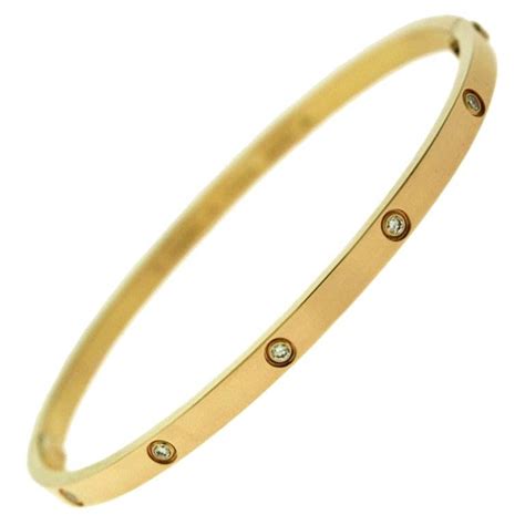 cartier love bracelet thin diamond.